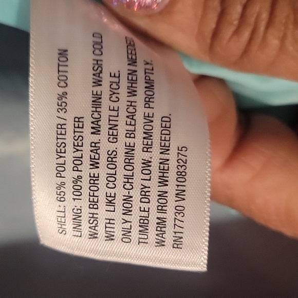 Cherokee Youth Outerwear Red Hooded Rain Raincoat, Size XL/TG - Picture 4 of 6